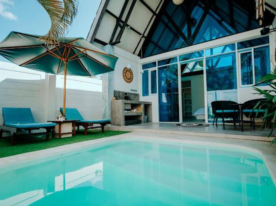 Atties Villa Gili Air Bagian luar foto