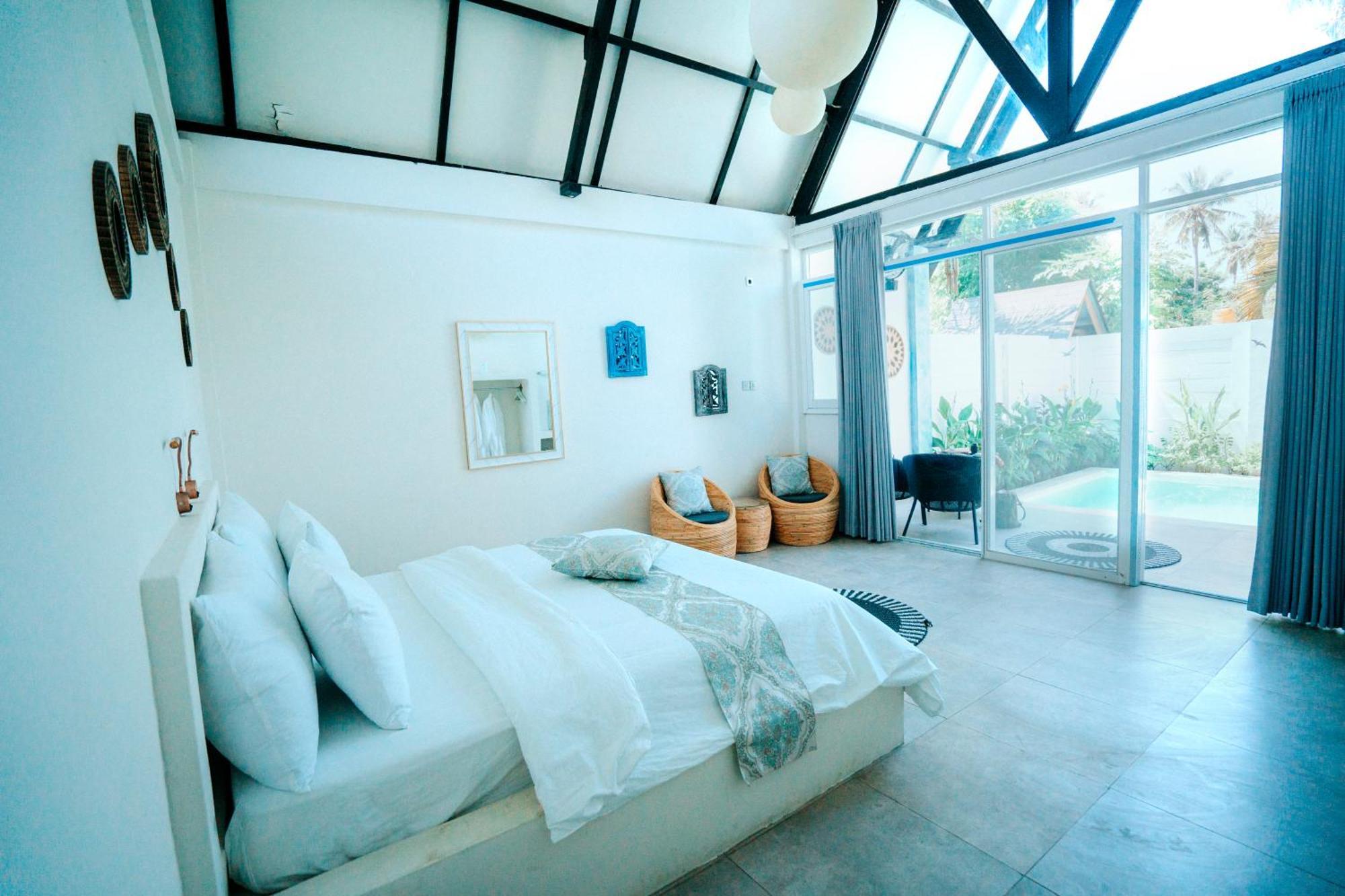 Atties Villa Gili Air Bagian luar foto